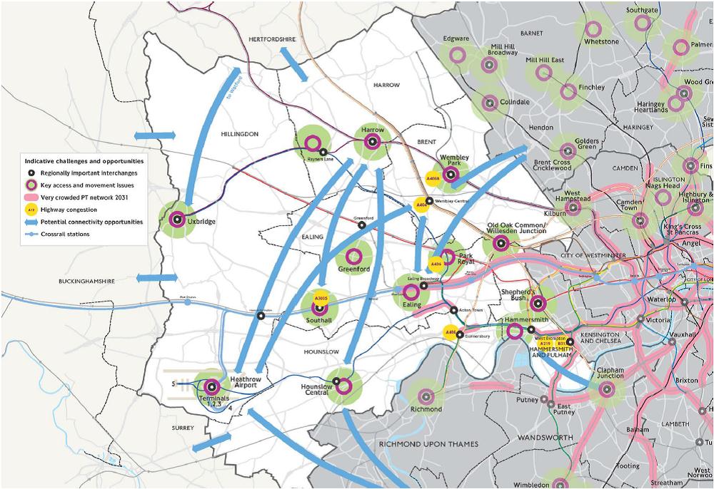 Strategic Corridors Map